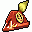 Crimson Gold Plume